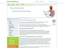 Tablet Screenshot of bouw-keuring.nl